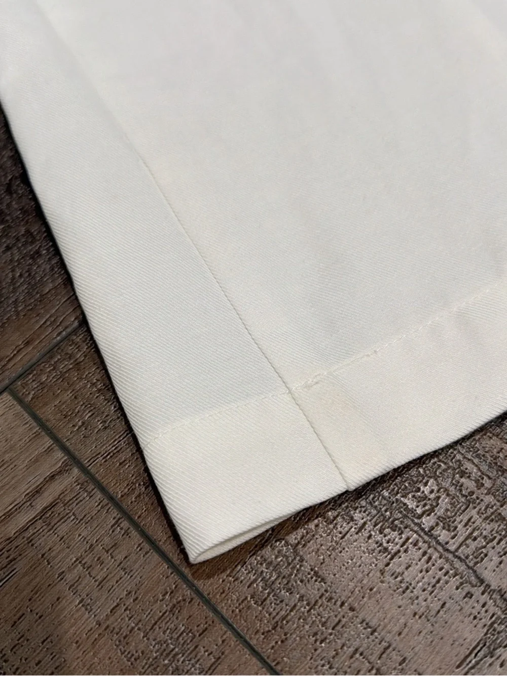 Enza Costa twill everywhere pant in off white - Picture 7 of 7
